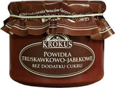 Strawberry-Apple Jam without Sugar 310g KROKUS